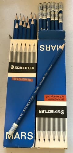 Staedtler Mars Dynagraph 100 50 N2 Pencils 24 German pencils - Image 1