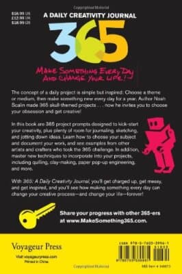 365: A Daily Creativity Journal: Make Something Every Day and Change Your Life! - Thumbnail 2