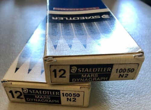 Staedtler Mars Dynagraph 100 50 N2 Pencils 24 German pencils - Thumbnail 3