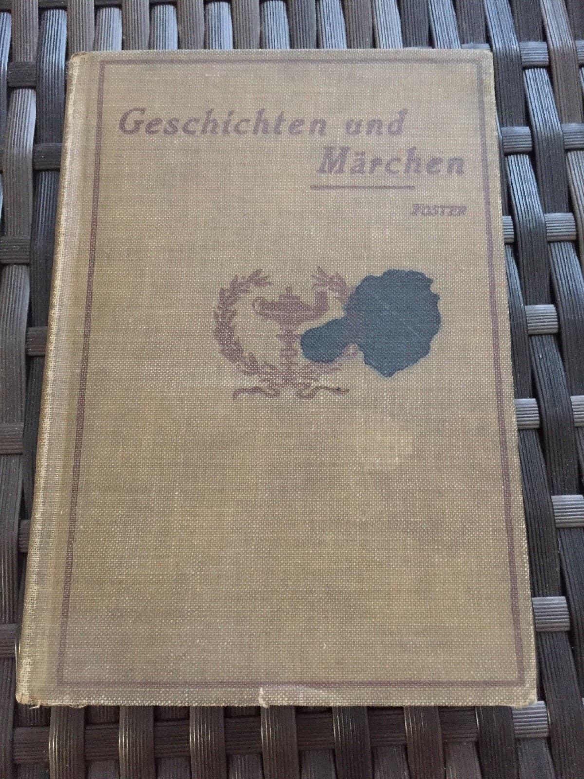 HEATH MODERN LANGUAGE SERIES 1899 German GESCHICHTEN UND MARCHEN Foster ATQ BOOK - Image 1
