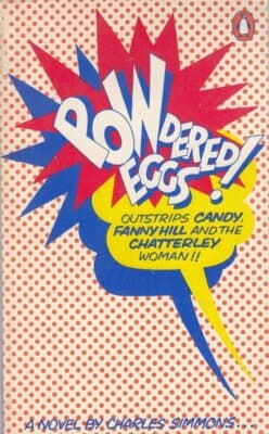 Powdered Eggs Charles Simmons scarce edition 1988 penguin 1st printing - Image 1