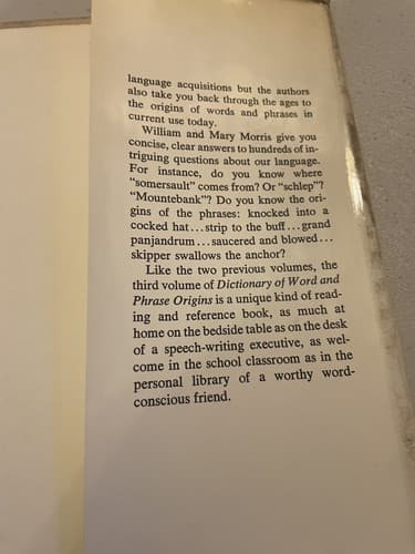 Morris Dictionary of Word and Phrase Origins, Vol. 3: Morris, William / Mary Mor - Thumbnail 5