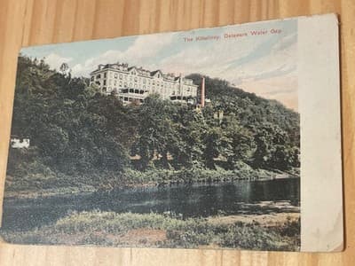 Kittatinny Delaware Water Gap Postcard 1910 Lithochrome American News Co Germany - Image 1