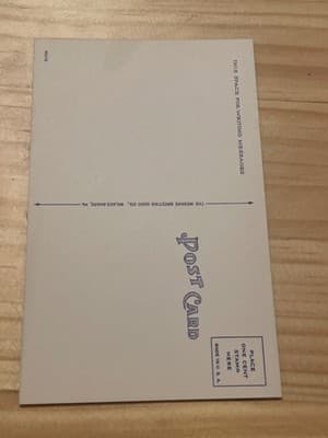 United States Post Office Allentown PA Postcard Linen Unposted Vintage Unused - Thumbnail 2