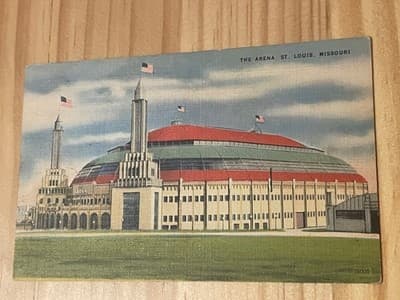 Gibson Merchandise Co The Arena St Louis Missouri Postcard Unposted Vintage - Image 1