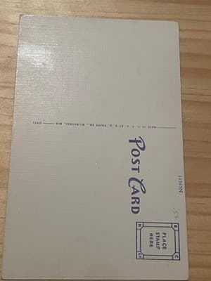 Laughlin Hospital Kirksville MO E C Kropp Linen Postcard Unposted Vintage Unused - Thumbnail 2