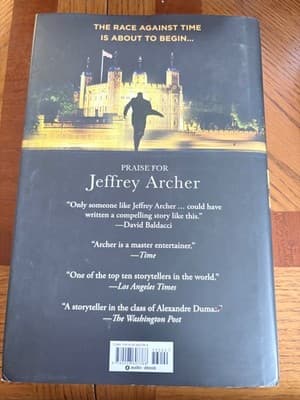 Jeffrey Archer An Eye For An Eye Hardcover Thriller Dust Jacket Suspense Novel - Thumbnail 2