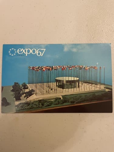 Expo 67 United Nations Pavilion Postcard - Image 1
