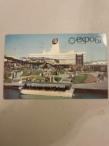 Expo 67 Montreal Canada Vintage 1967 Great Britain pavilion - Image 1