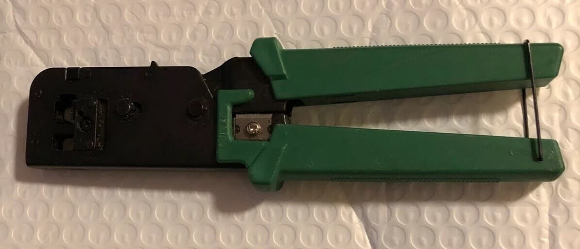 Greenlee 45553 8" Telephone Ratchet Crimper Tool 8P 6P - Thumbnail 5