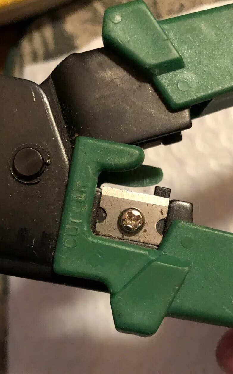 Greenlee 45553 8" Telephone Ratchet Crimper Tool 8P 6P - Thumbnail 8