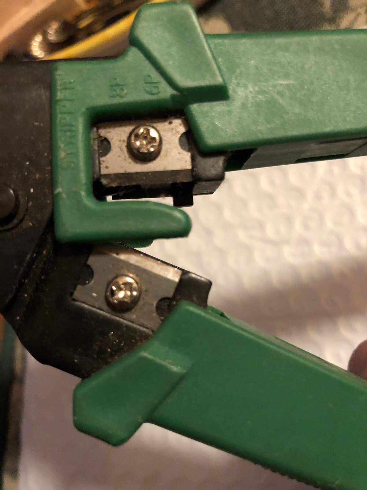 Greenlee 45553 8" Telephone Ratchet Crimper Tool 8P 6P - Thumbnail 7