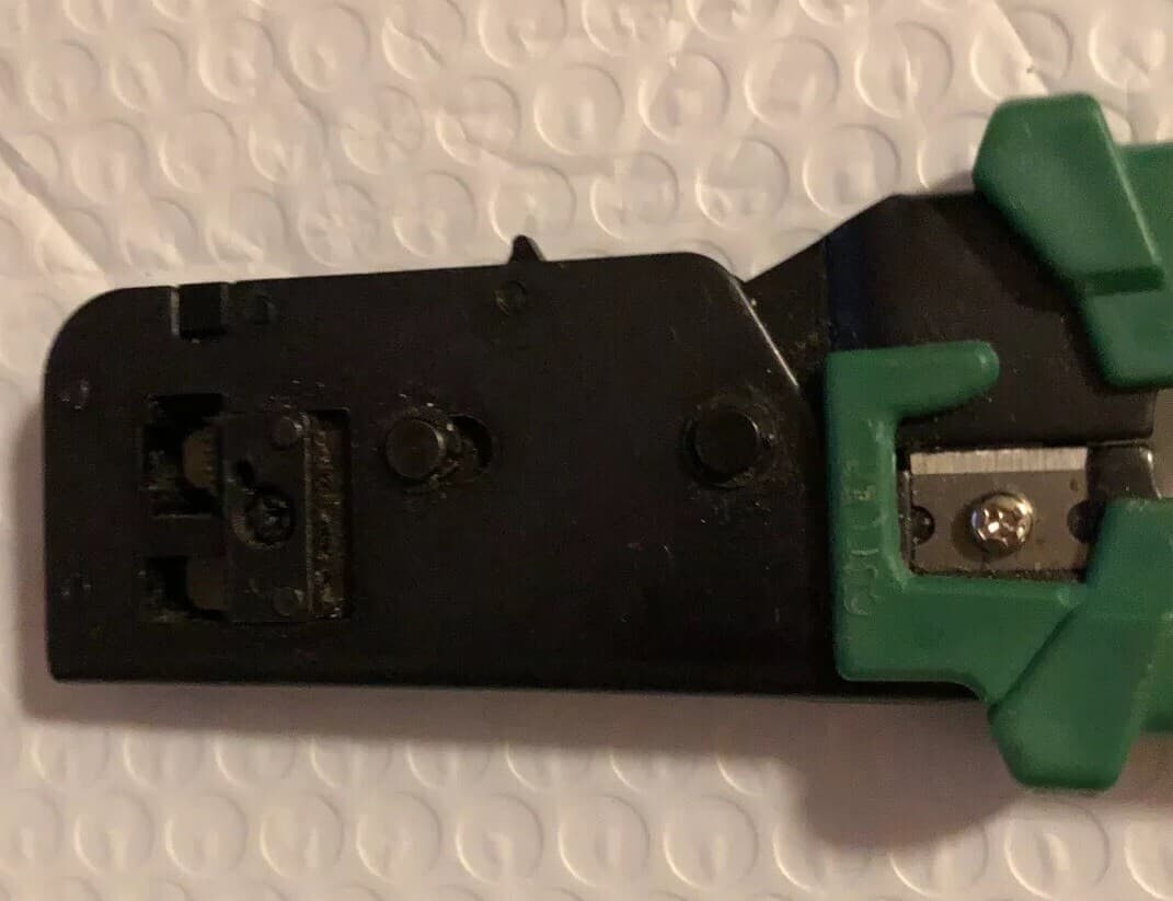 Greenlee 45553 8" Telephone Ratchet Crimper Tool 8P 6P - Thumbnail 6