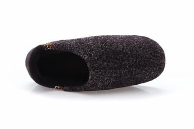 HomyWolf Unisex Memory Foam Coral Fleece House Slippers Warm Soft Slippers 44/45 - Thumbnail 3