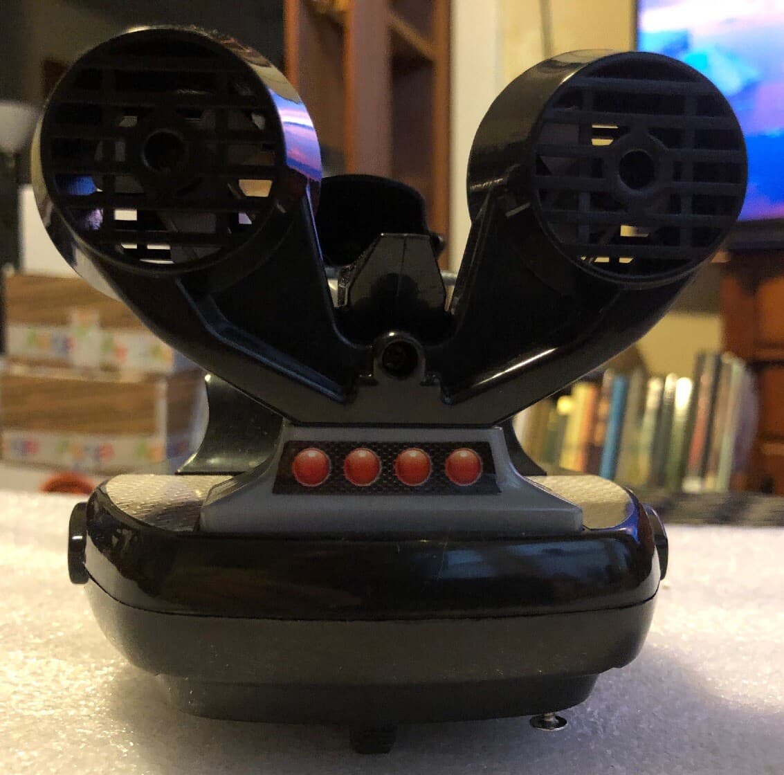 RC remote radio controlled control TOY BUMPER CAR speed vehicle by SHARPER IMAGE - Thumbnail 6