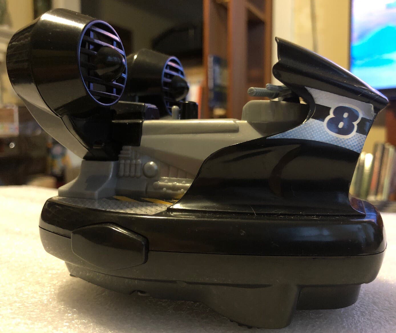 RC remote radio controlled control TOY BUMPER CAR speed vehicle by SHARPER IMAGE - Thumbnail 2