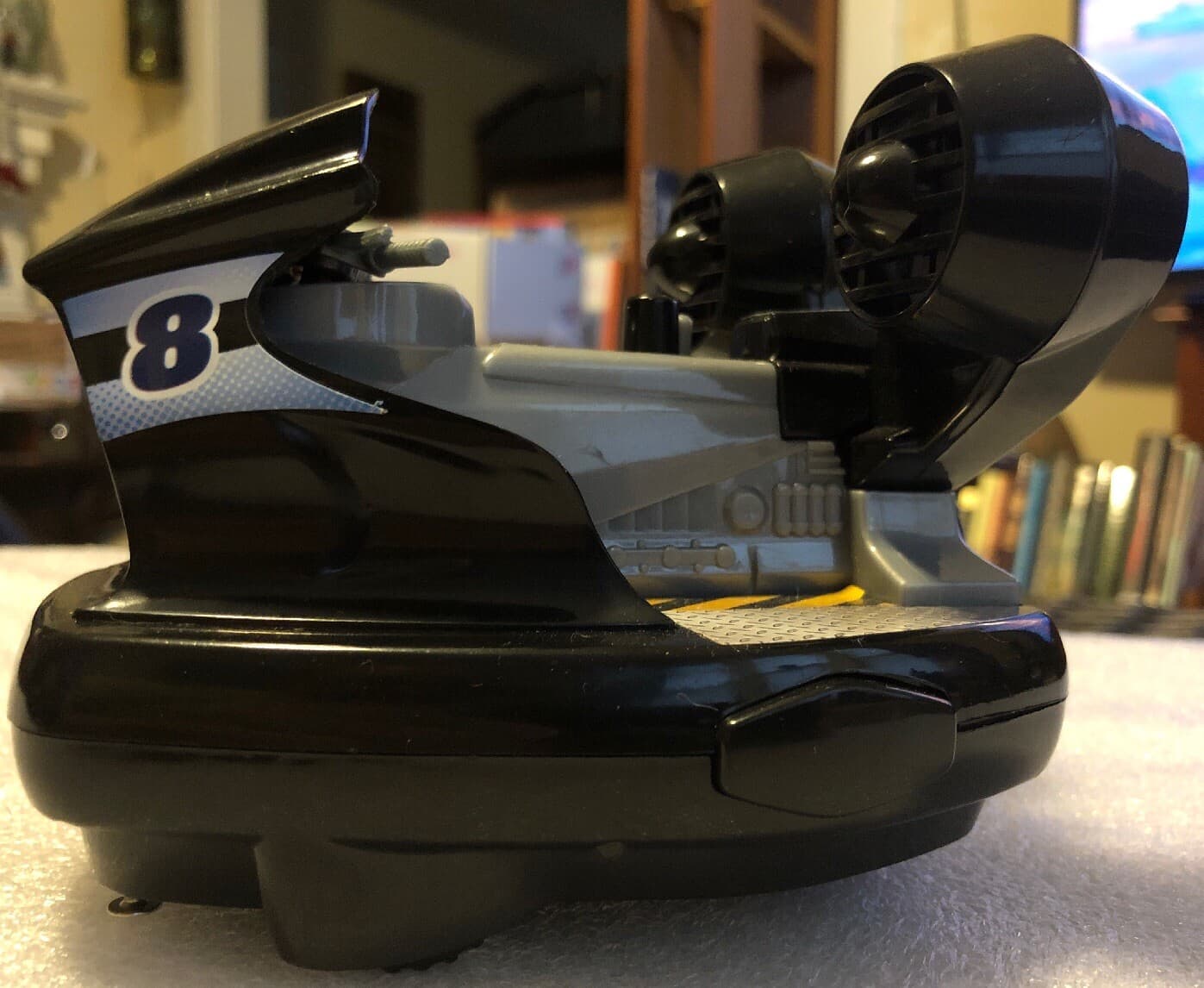 RC remote radio controlled control TOY BUMPER CAR speed vehicle by SHARPER IMAGE - Image 1