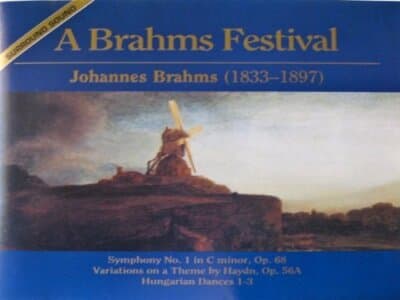 Brahms Festival 4-disc cd set complete - brand new - Image 1