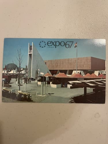 The Pavilion of India, Postcard Expo 1967, Montreal, Quebec, Canada. - Image 1