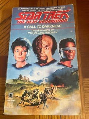 Star Trek The Next Generation A Call to Darkness Michael Jan Friedman Pocket PB - Image 1