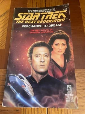 Star Trek Next Generation Perchance To Dream Howard Weinstein Pocket Books PB - Image 1