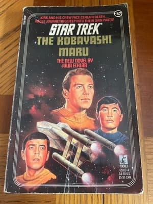 Star Trek The Kobayashi Maru Julia Ecklar Paperback Sci Fi Novel 0671658174 - Image 1