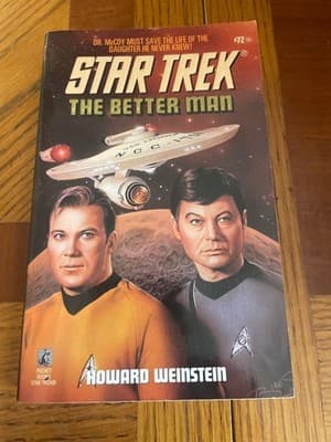 Star Trek The Better Man Howard Weinstein Paperback Sci Fi Novel 0-671-86912-4 - Image 1