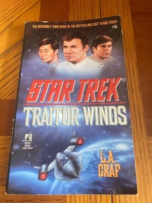 Star Trek Traitor Winds Graf Mass Market Paperback #70 Pocket Books 1994 Sci-Fi - Image 1