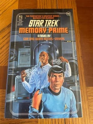 Star Trek Memory Prime Paperback Gar & Judith Reeves-Stevens Pocket Books ISBN - Image 1