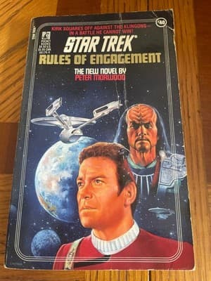 Star Trek Rules of Engagement Peter Morwood Paperback ISBN 0-671-66129-9 Sci-Fi - Image 1