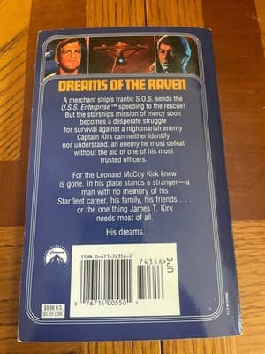 Star Trek Dreams of the Raven Carmen Carter Paperback Pocket Books Mass Market - Thumbnail 2
