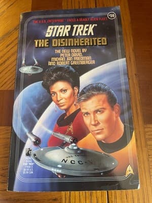 Star Trek The Disinherited Paperback Pocket Books Peter David Michael J Friedman - Image 1