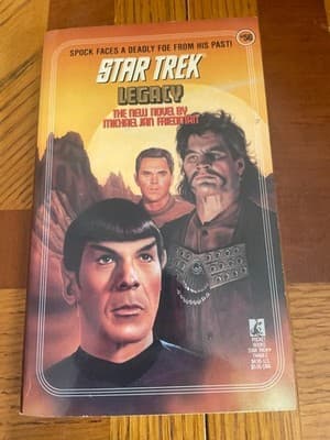 Star Trek Legacy #56 Michael Jan Friedman Paperback Pocket Books Sci-Fi Novel - Image 1
