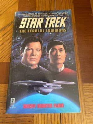 Star Trek The Fearful Summons Paperback Denny Martin Flinn Pocket Books SciFi - Image 1