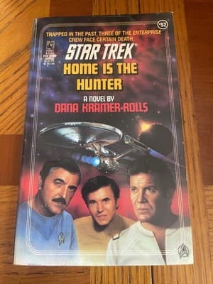 Star Trek Home Is The Hunter Paperback Dana Kramer-Rolls Pocket Books Sci-Fi - Image 1