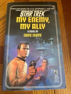 Star Trek My Enemy My Ally Diane Duane Paperback Pocket Books Sci-Fi Novel - Image 1