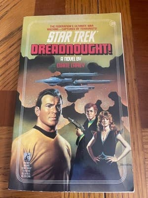 Star Trek Dreadnought Diane Carey Paperback Sci-Fi Pocket ISBN 0-671-72567-X - Image 1