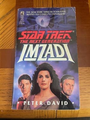 Star Trek The Next Generation Imzadi Paperback Peter David Pocket Books TNG - Image 1