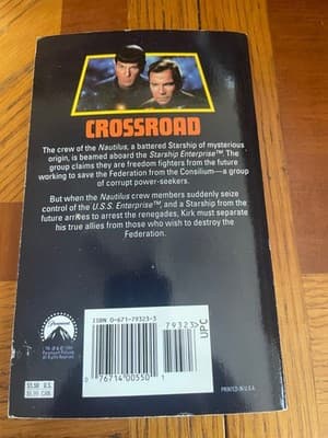 Star Trek Crossroad Barbara Hambly Paperback Pocket Books SciFi #71 Kirk Novel - Thumbnail 2