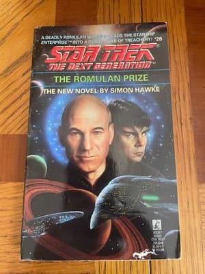 Star Trek The Next Generation The Romulan Prize Simon Hawke Paperback Sci-Fi - Image 1