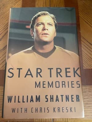 William Shatner Star Trek Memories Hardcover Book With Chris Kreski ISBN - Image 1