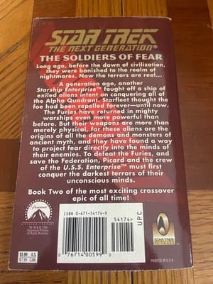 Star Trek The Next Generation Invasion The Soldiers Of Fear Dean Wesley Smith PB - Thumbnail 2