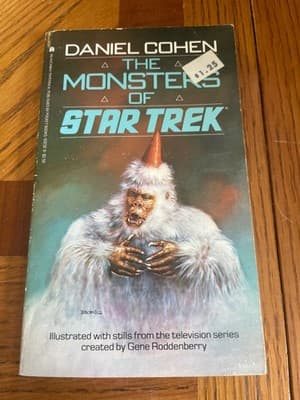 Daniel Cohen The Monsters of Star Trek Paperback Sci-Fi TV Tie-In Vintage Book - Image 1