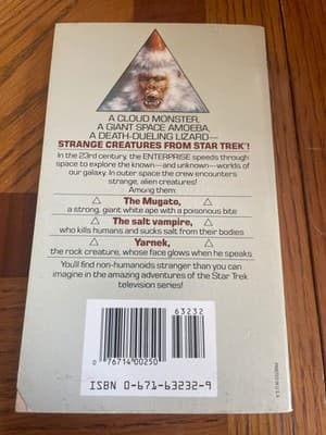 Daniel Cohen The Monsters of Star Trek Paperback Sci-Fi TV Tie-In Vintage Book - Thumbnail 2