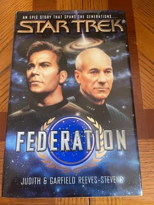 Star Trek Federation Judith & Garfield Reeves-Stevens hardcover Science Fiction - Image 1