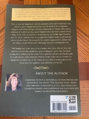 The Healing Year Christine Hunt Paperback Historical Fiction Scarlet Fever - Thumbnail 2
