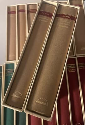 LOA Lewis Hardcover 2-vol Book Set Clothbound in Slipcases Classic Literature - Image 1