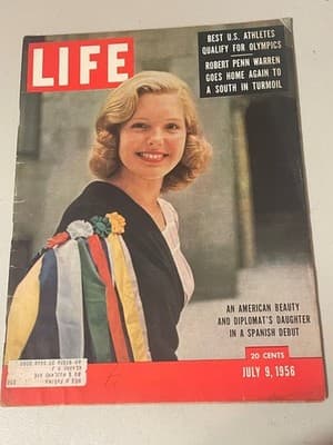 LIFE Magazine July 9 1956 Robert Penn Warren, Olympics, Sgt Bilko Camel Ad - Image 1