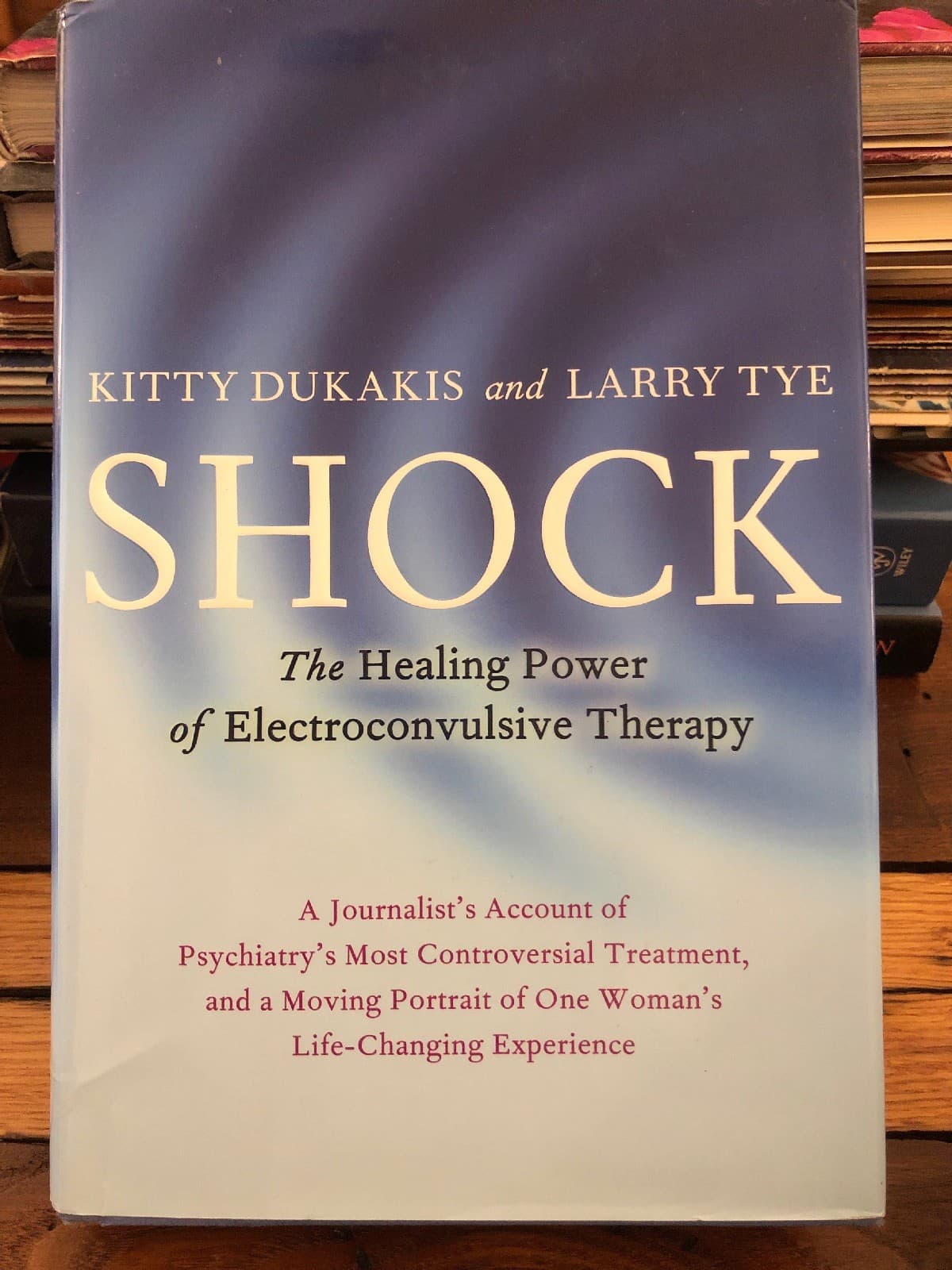 AUTOGRAPHED DUKAKIS Shock: Healing Power Electroconvulsive Therapy 1st Edition - Thumbnail 2