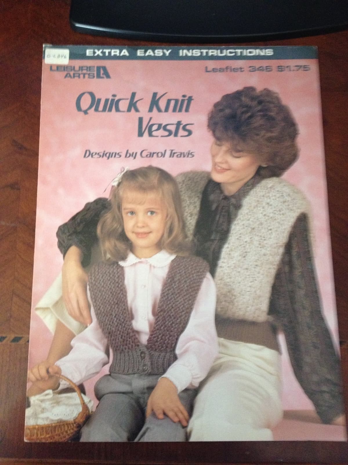 Quick Knit Vests. Leisure Arts Leaflet 346 - Image 1